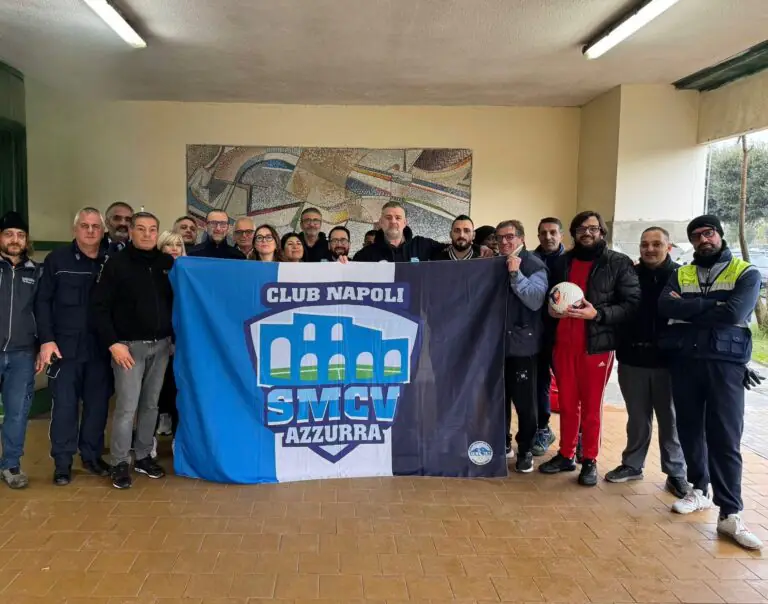Club Napoli in carcere per i regali ai detenuti