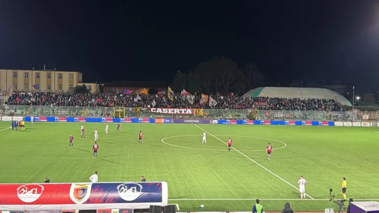 Casertana bella ma sprecona, il derby finisce 0-0