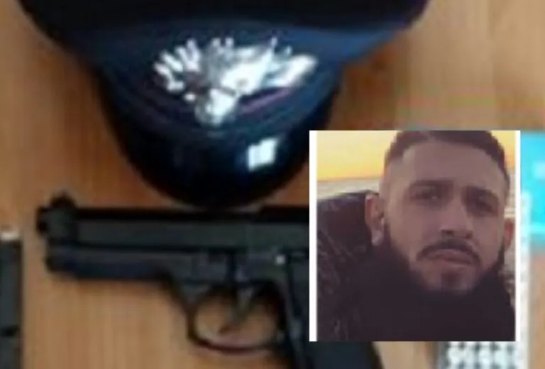 Volto noto beccato con pistola irregolare e carica