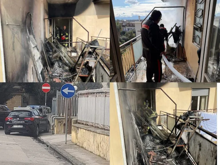 Carabinieri salvano i residenti dal palazzo in fiamme: arriva encomio dal sindaco