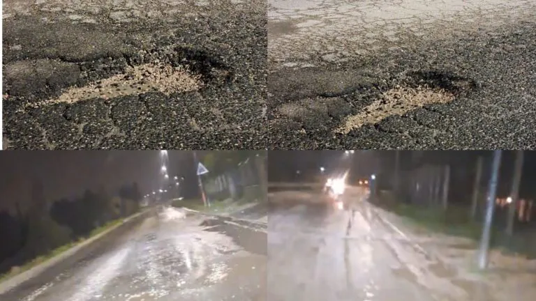Emergenza buche: strada periferica in condizioni disastrose. Residenti  chiedono intervento