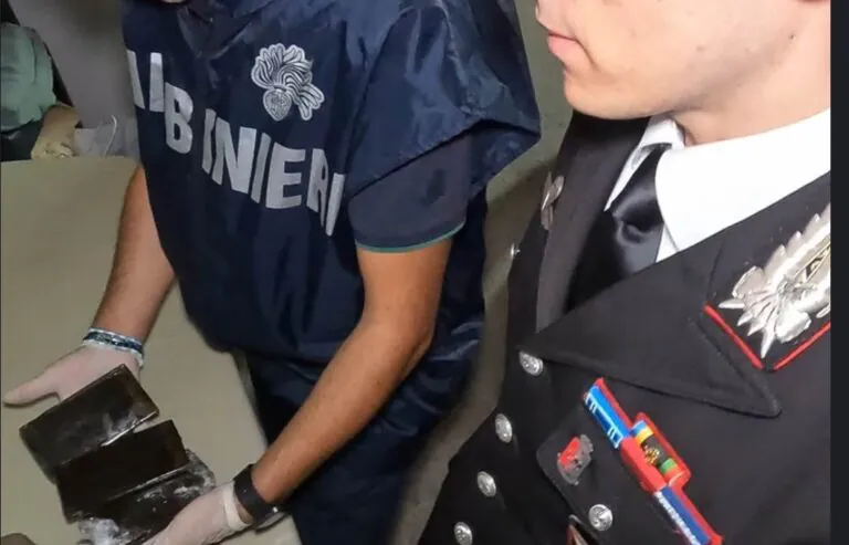 Volto noto fermato nella retata antidroga