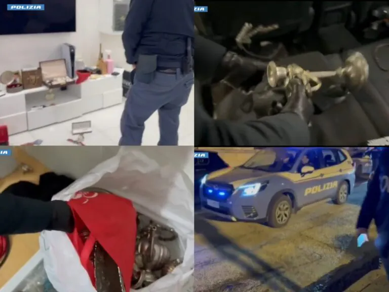 Arrestata la nota banda. Ecco il loro “tesoro”