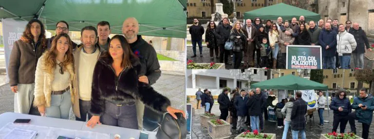 “Io sto col Poliziotto”: grande affluenza per la petizione della Lega a sostegno delle Forze dell’ordine