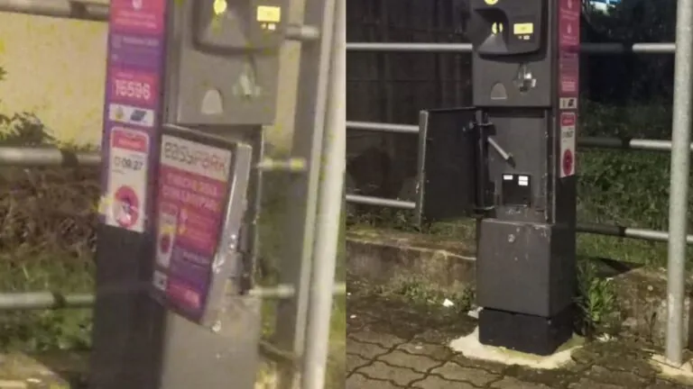 Raid nel parcheggio dell’ospedale, assaltato parchimetro