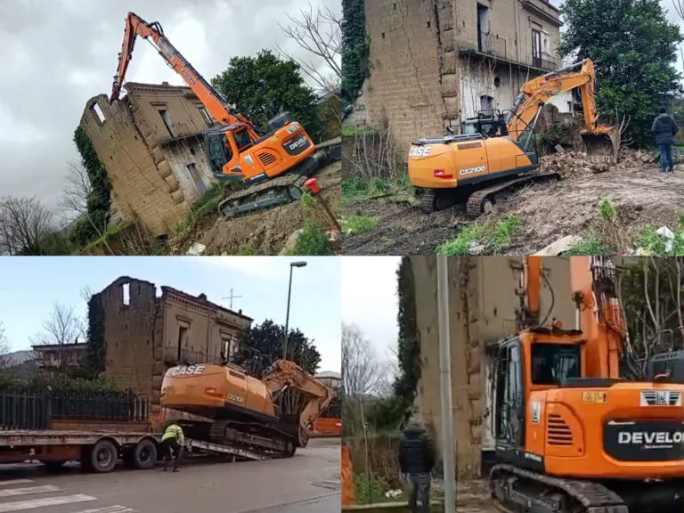 Abbattuta la casa che ospitava “Rambo”