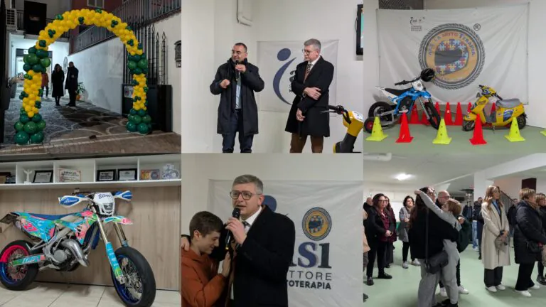 Associazione “La motoTerapia”: grande affluenza per l’inaugurazione della nuova sede