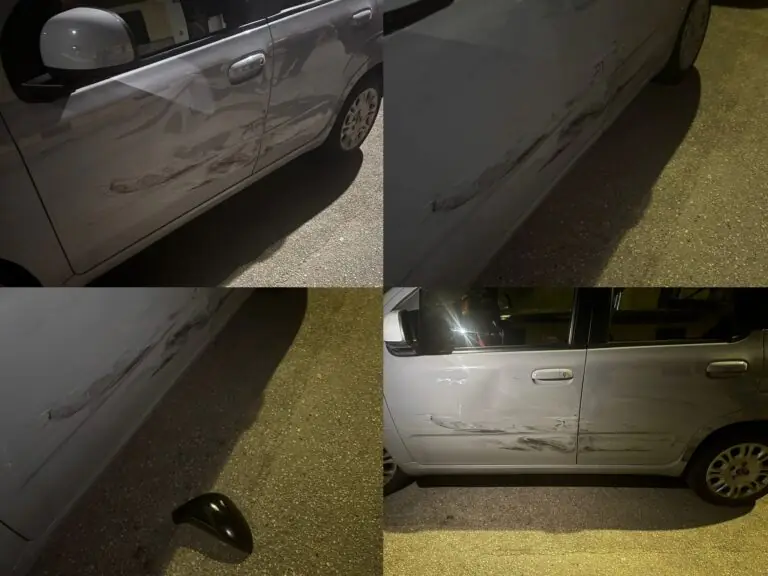 Si schianta contro auto e poi scappa