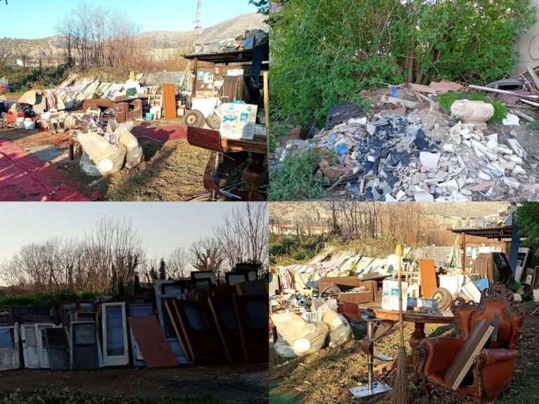 Discarica a cielo aperto scoperta nei pressi della Statale