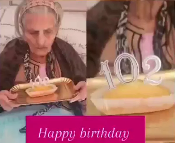 Nonna Teresa spegne 102 candeline: grande festa nella frazione