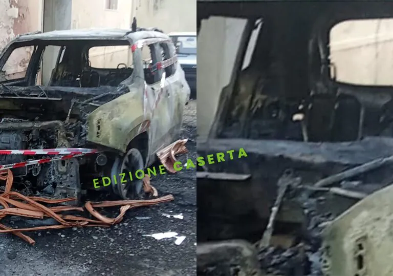 In fiamme l’auto di noto venditore ambulante di panini della valle