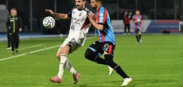 Casertana, ottimo punto a Catania: 0-0 al Massimino