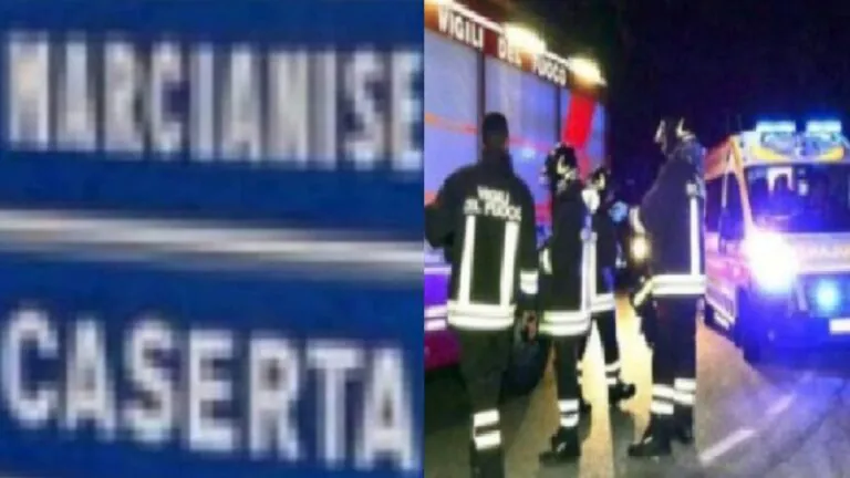 Sbanda e si schianta contro la rotonda, donna resta intrappolata