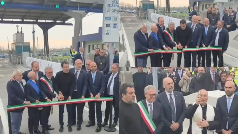 Il nuovo svincolo di Maddaloni attivo già da stasera. Taglio del nastro col ministro Salvini