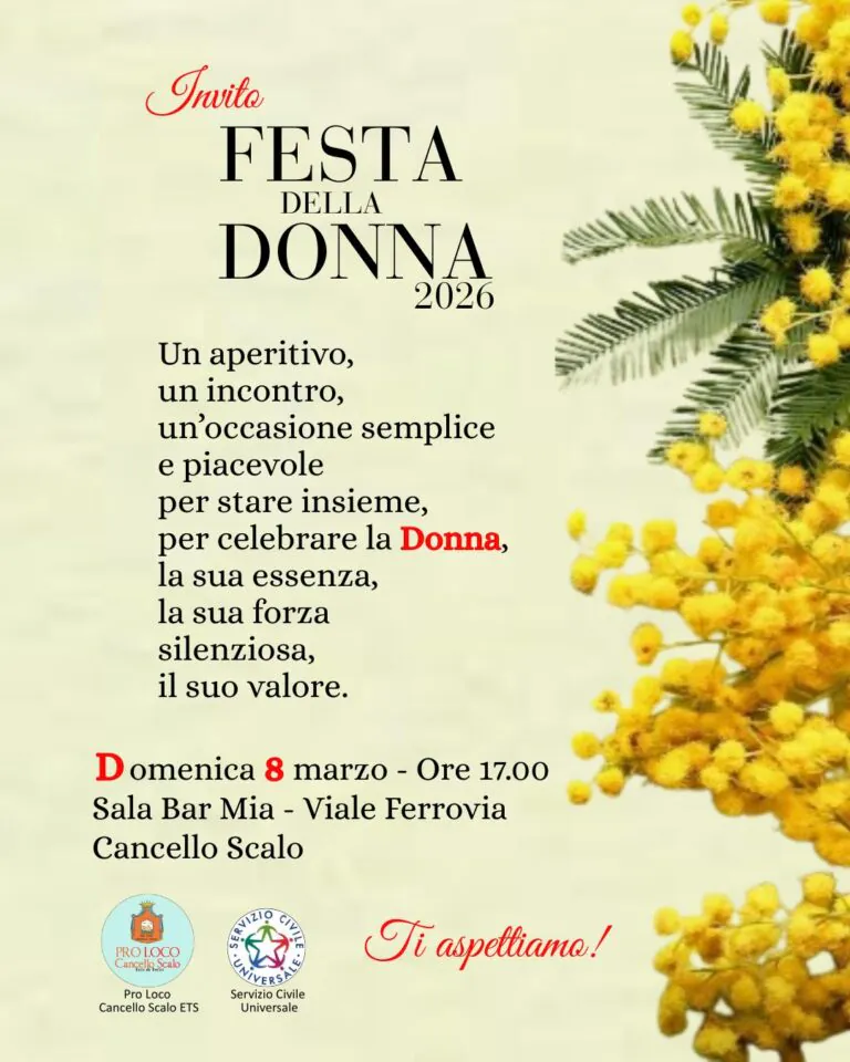 Pro Loco Cancello Scalo: tre riconoscimenti per celebrare la Festa della Donna