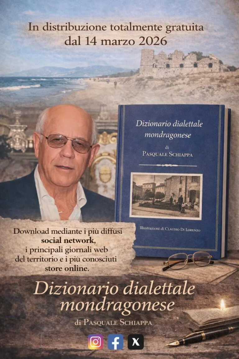 Presto disponibile il “Dizionario dialettale mondragonese”: opera inedita del Prof. Schiappa