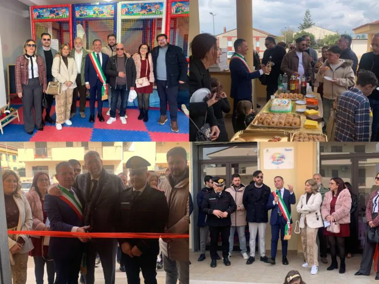 Inaugurata ludoteca “Il Cerchio Magico”: dalla confisca alla criminalità alla speranza