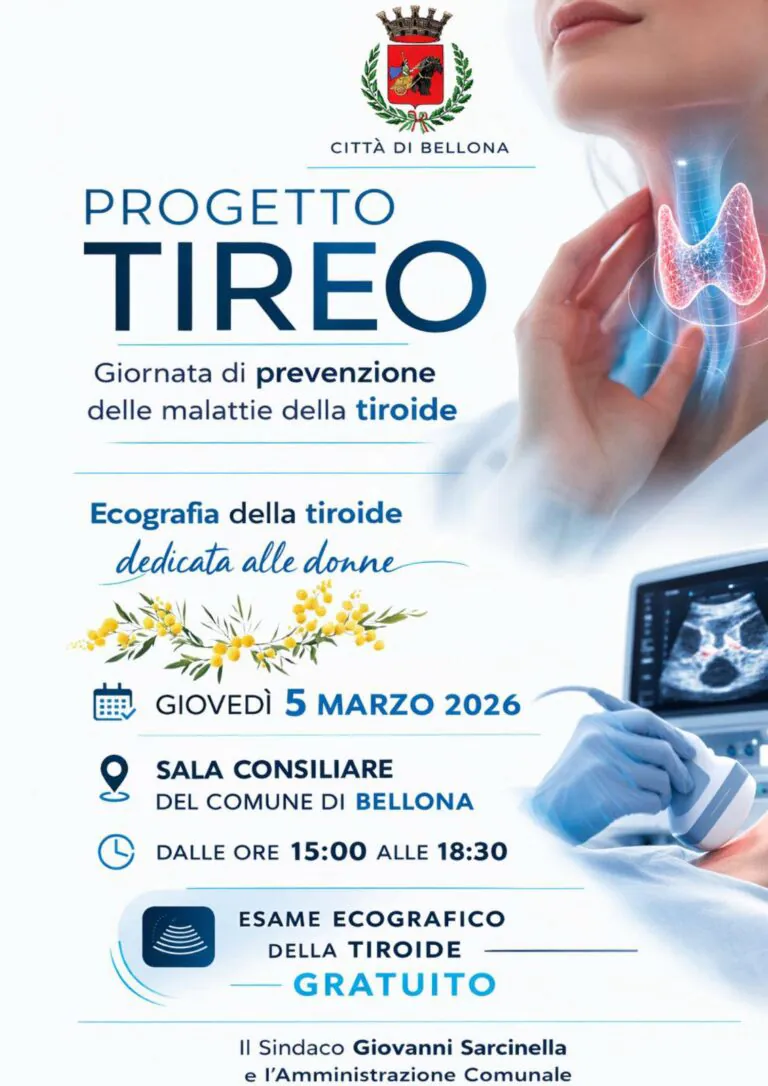 Prevenzione della tiroide, screening gratuito domani