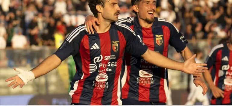 Pari tra Casertana e Giugliano. Ora testa ai playoff