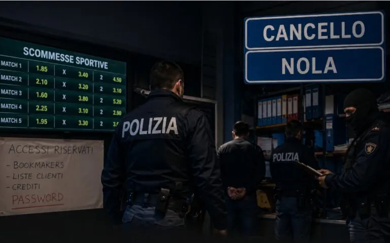 Clan finanziato dalle scommesse illegali, ordinanza per due fratelli
