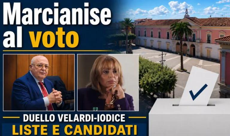 Marcianise al voto, le liste e i candidati: sfida Iodice-Velardi