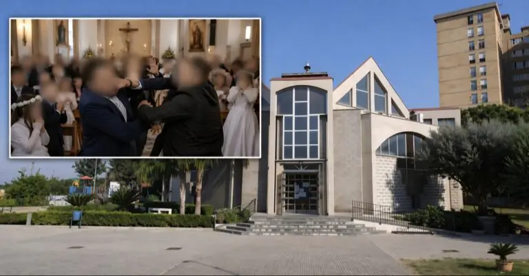 Botte in chiesa durante la Comunione tra padre della bimba e nuovo compagno della madre