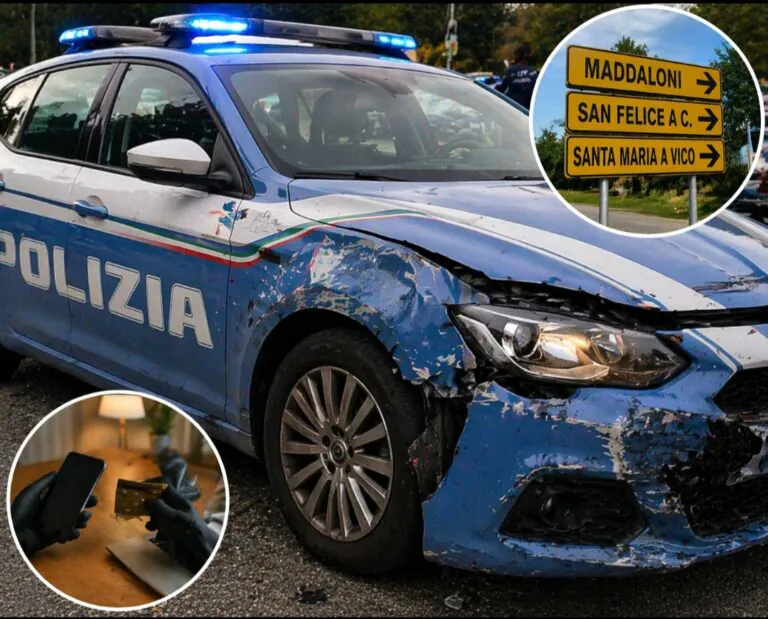 Speronano le auto della polizia e tentano la truffa agli anziani: due arresti