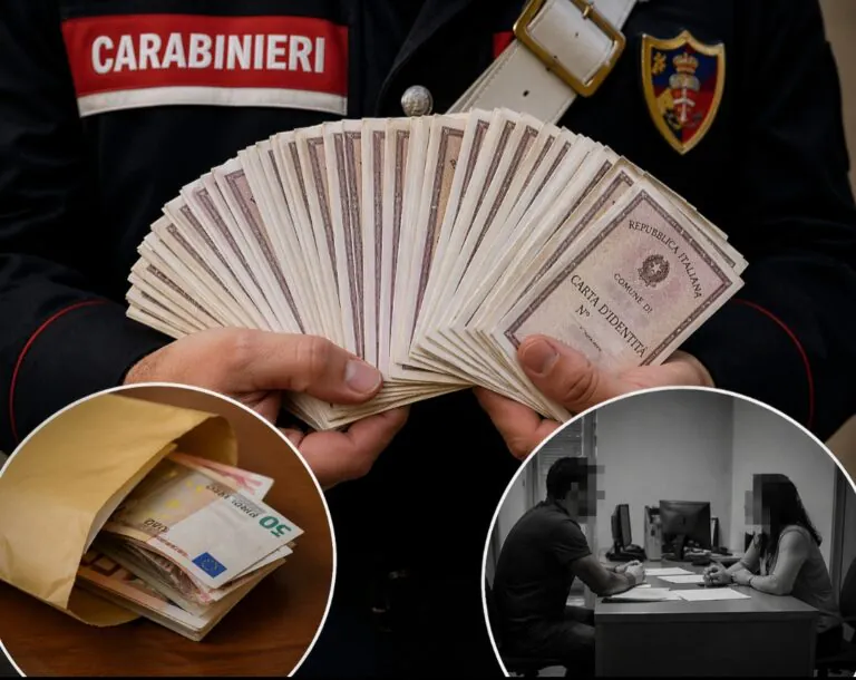 Soldi e favori sessuali in cambio di carte di identità, 120 indagati all’Anagrafe
