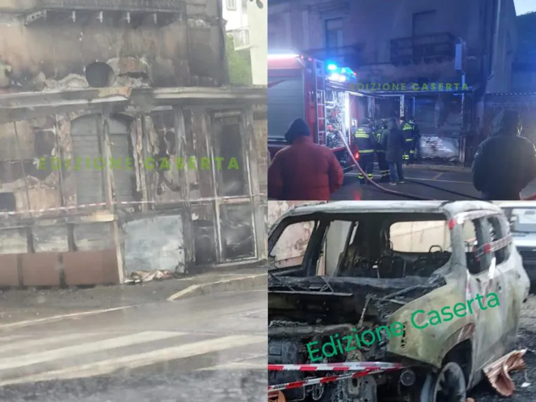 Auto e poi pizzeria incendiate, ferma condanna del sindaco e solidarietà ai titolari