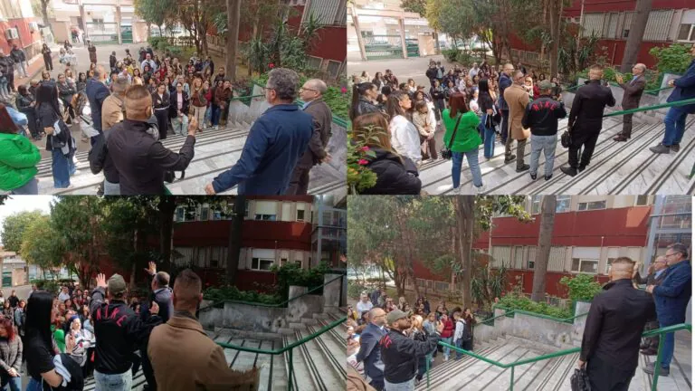 Presunti abusi su studenti, scoppia la protesta davanti scuola