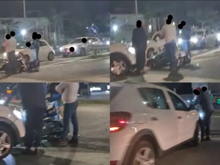 Violento scontro tra auto e moto sulla Nazionale, paura per il centauro
