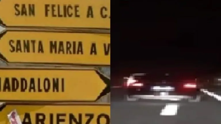 Auto sfreccia a tutta velocità contromano, allarme nel comune della Valle