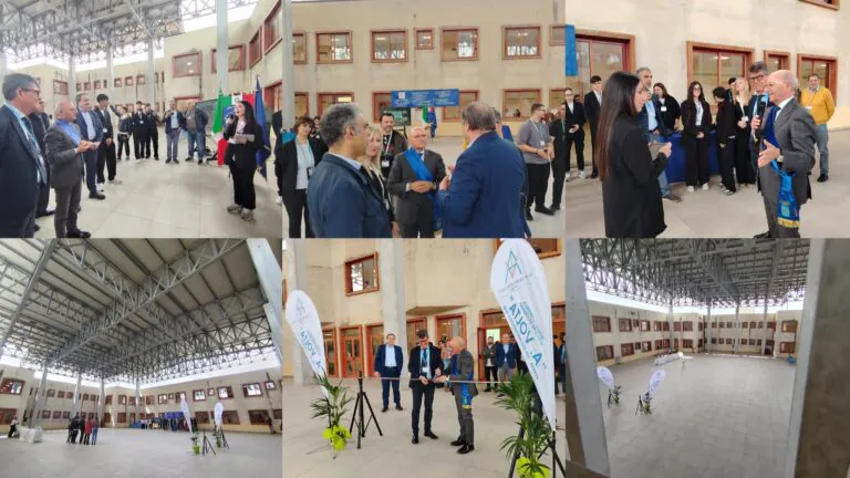 Consegnata alla scuola nuova struttura polifunzionale realizzata dalla Provincia