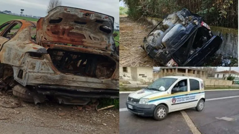 Scoperto cimitero di auto rubate