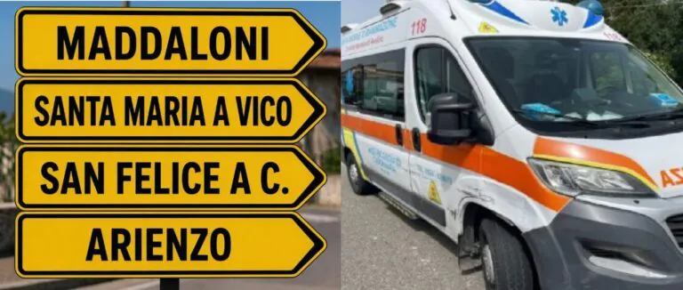 Accompagna figlioletto a scuola: travolti da un’auto. Trasportati d’urgenza
