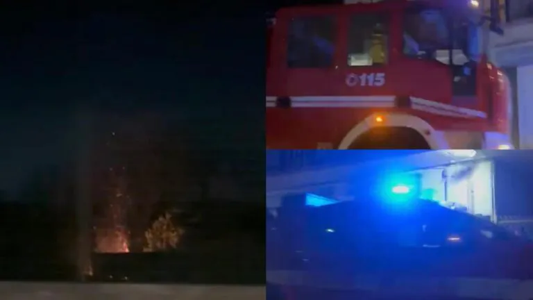 Rogo in una proprietà nella frazione della valle, arrivano i pompieri