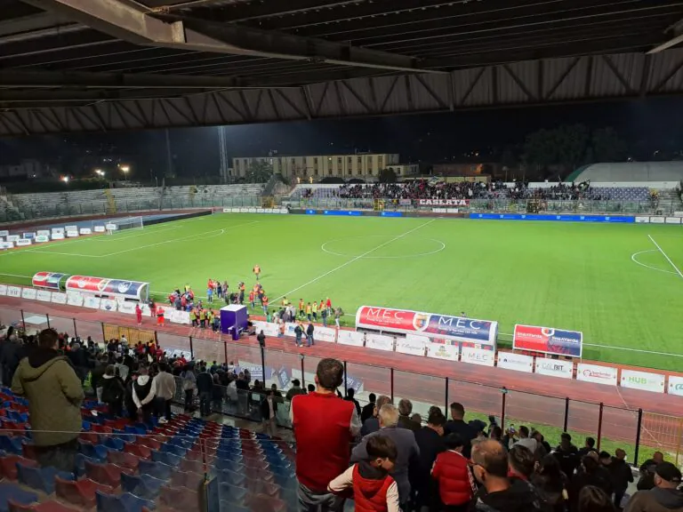Casertana al secondo turno dei playoff, Saco decide la sfida con l’Atalanta U23