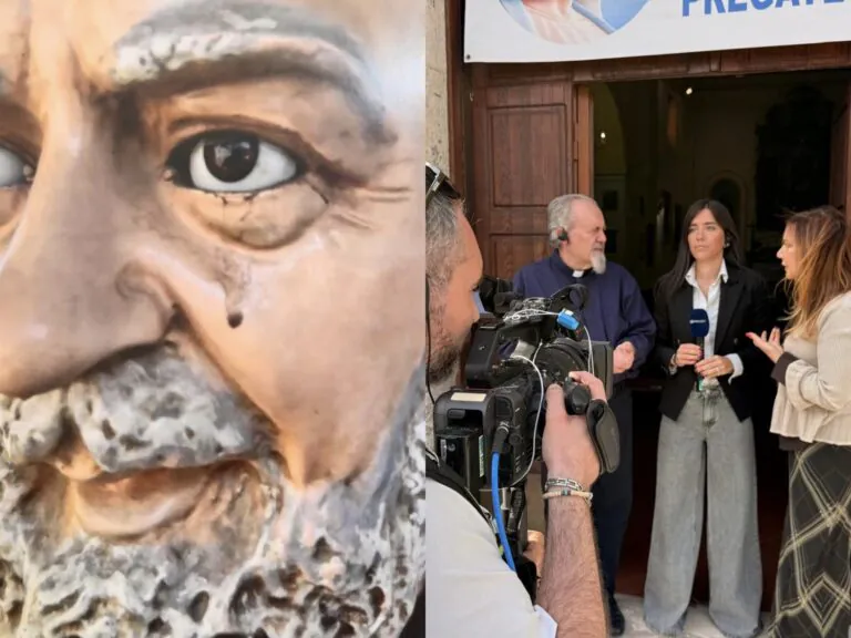 Lacrima rossa sul volto di Padre Pio: il caso arriva alla Curia
