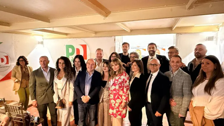 Pd presenta la lista per Maria Luigia Iodice: inaugurata anche la nuova sede di via Musone
