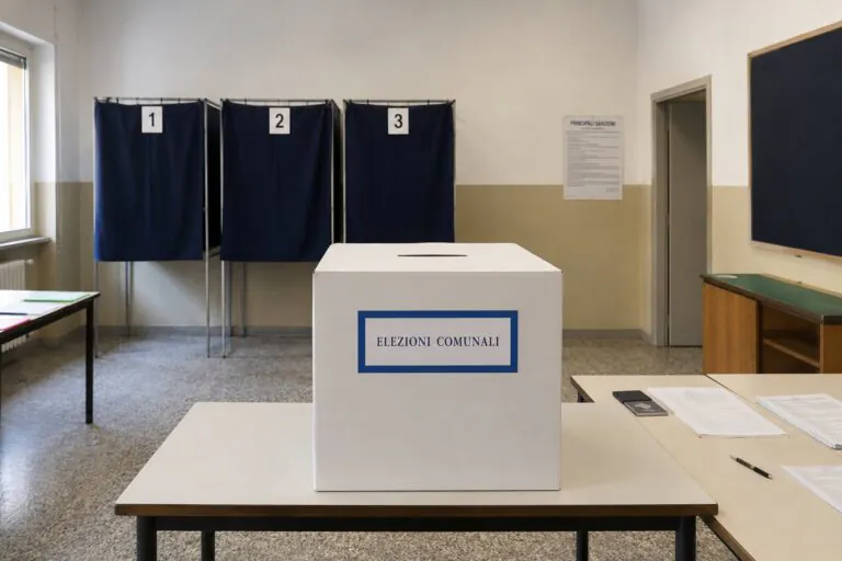Candidati distribuiscono volantini nei pressi dei seggi, interviene la Digos