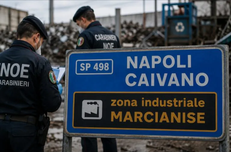 Sostanze pericolose nell’impianto di rottami, sequestro dopo blitz