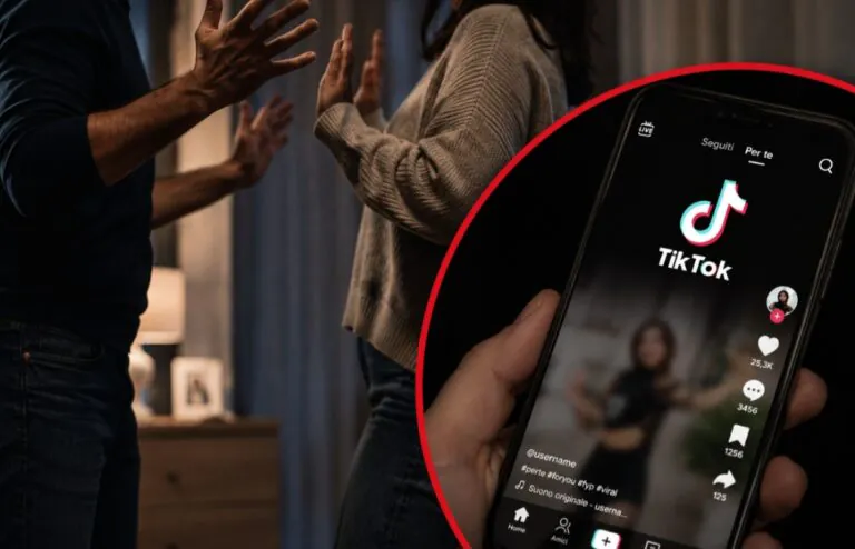 Moglie scarica TikTok senza permesso, marito la riempie di botte