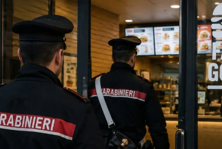 Rapporti proibiti con una minorenne, arrestato al fast food
