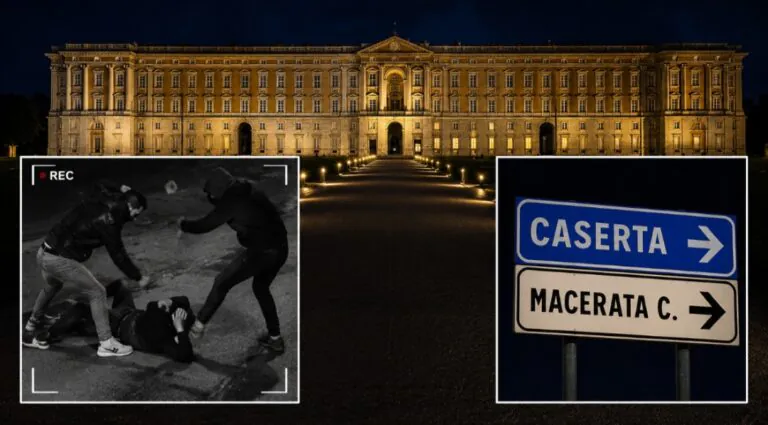 Massacrato di botte vicino alla Reggia, 2 nei guai