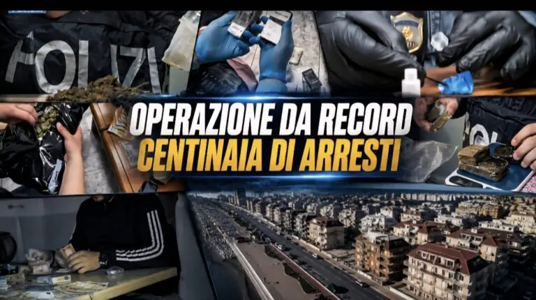 Droga e armi, operazione mai vista: 1335 arresti