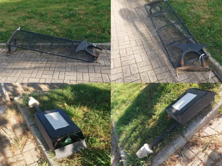 Vandali in azione nei pressi della nuova scuola