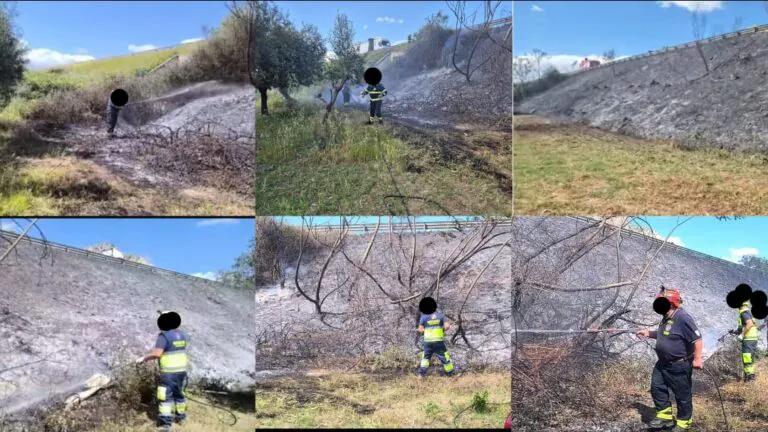 Vasto rogo nei pressi della Variante, disagi alla circolazione