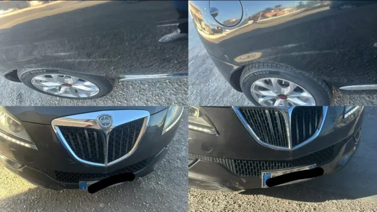 Si schianta contro auto e poi scappa