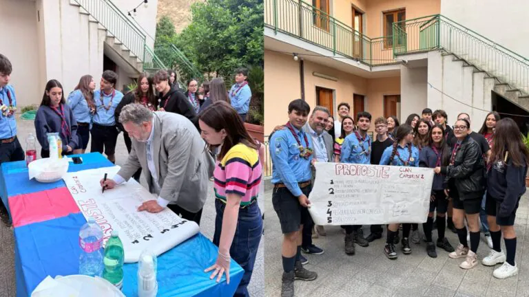 Incontro tra Belardo e gli scout del “Clan Capodrise 2”: ““I beni confiscati diventino simboli di rinascita”