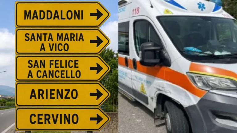 Cade da due metri mentre lavora: 69enne trasferito in ospedale